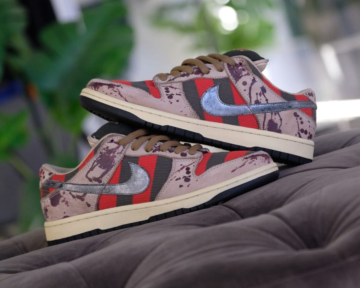 Nike SB Dunk Freddy Krueger: storia, rarità e prezzo del grail horror | ResellZone