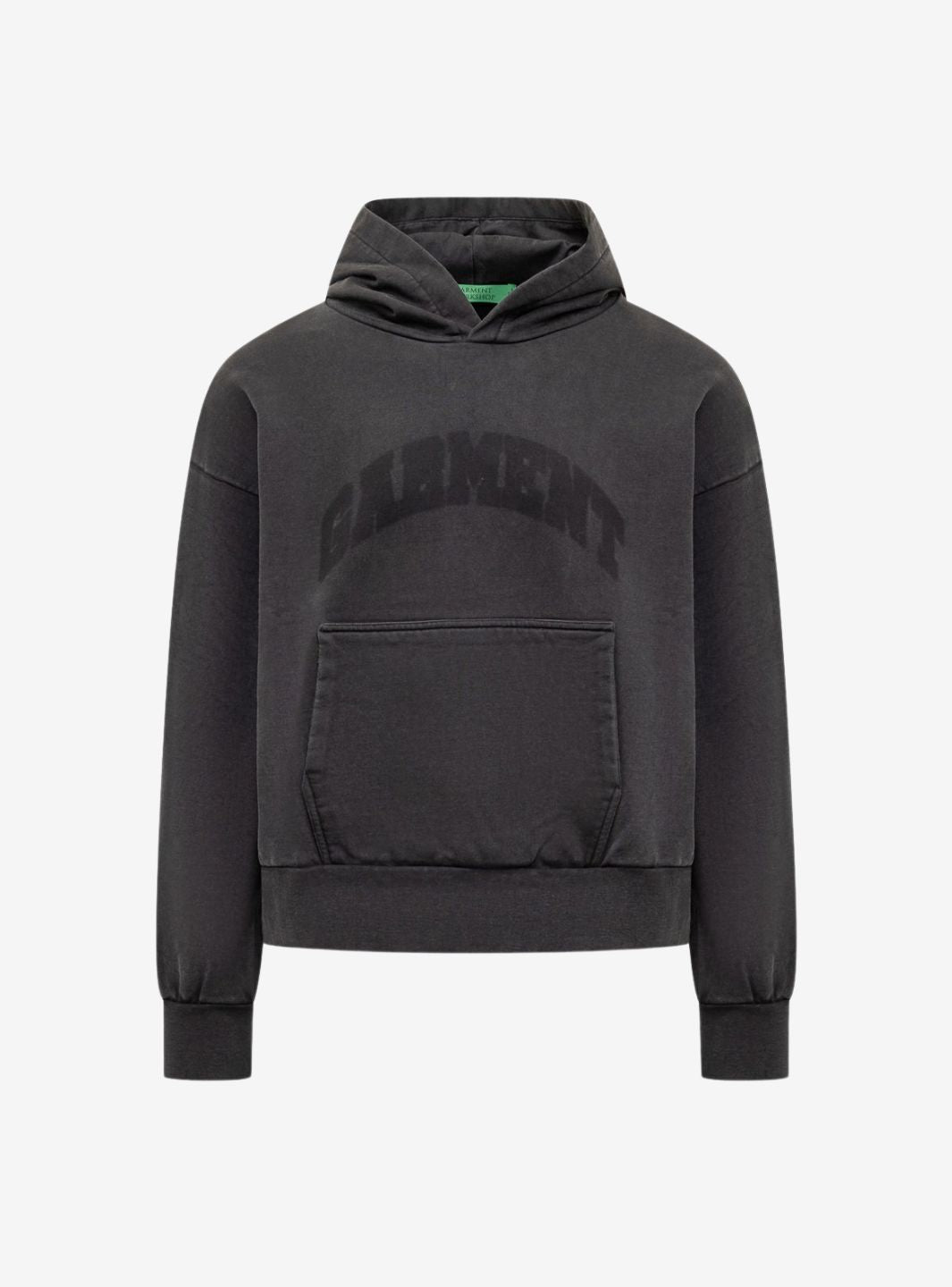 Garment Workshop Faded Logo Hoodie Black
