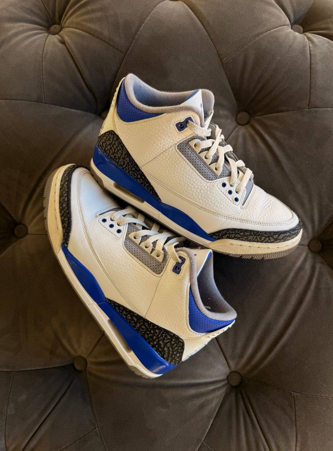 Air Jordan 3 Retro Racer Blue - Usato 8.5/10