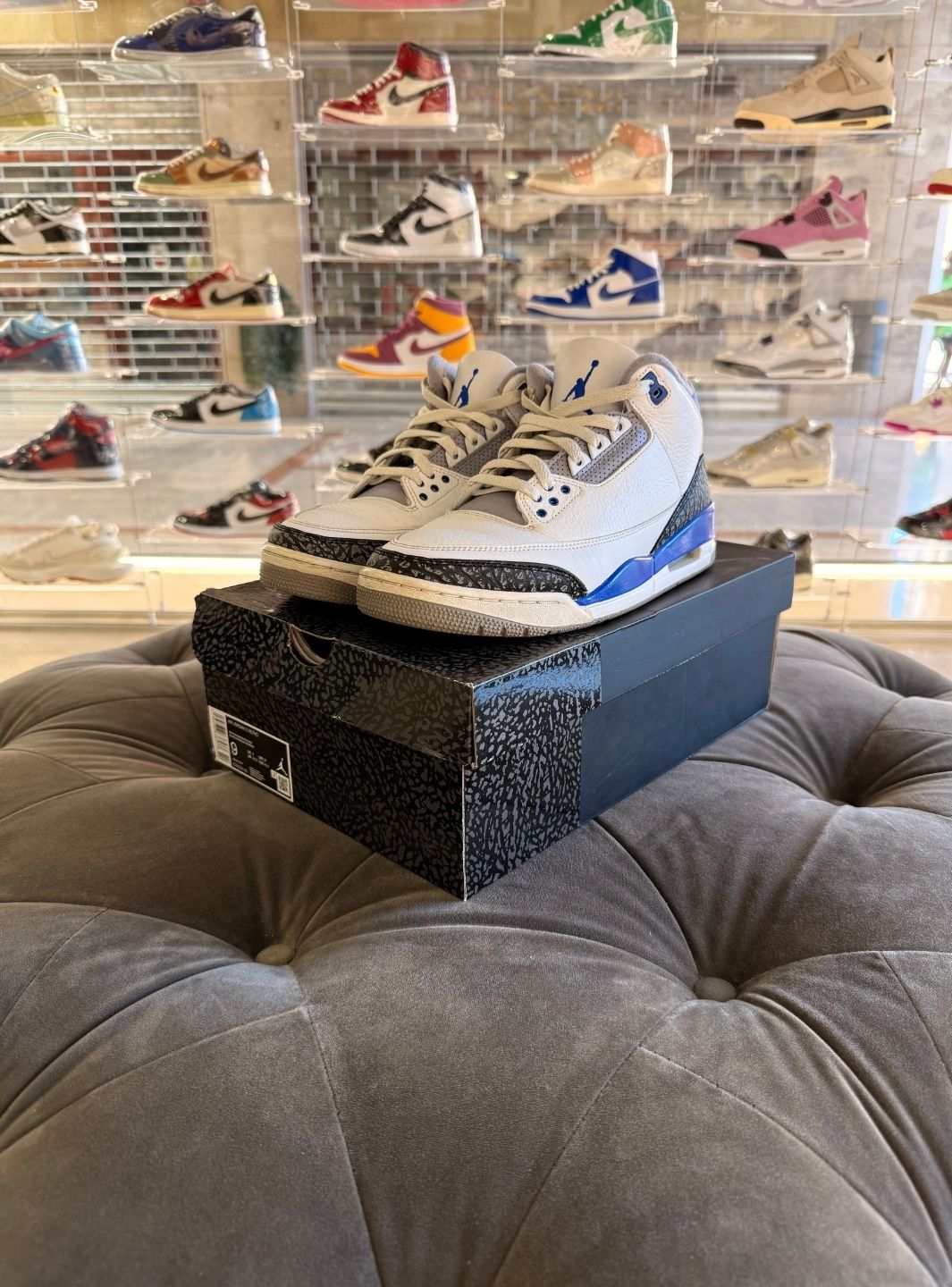 Air Jordan 3 Retro Racer Blue - Usato 8.5/10