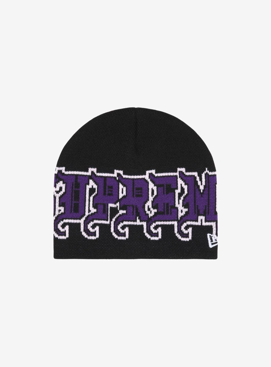 Supreme New Era Outline Beanie Black | ResellZone