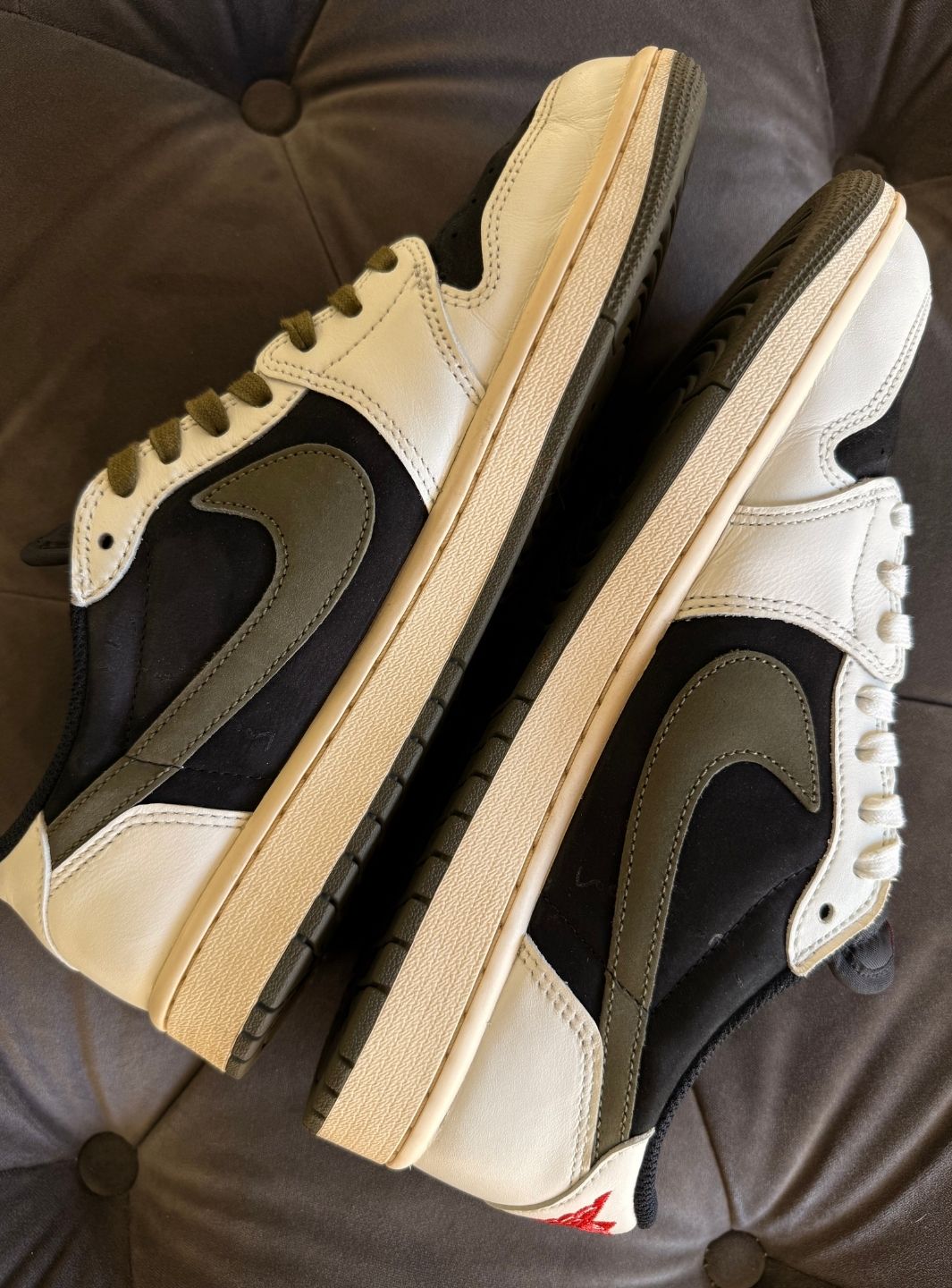 Air Jordan 1 Retro Low OG SP Travis Scott Olive - Usato 9.5/10