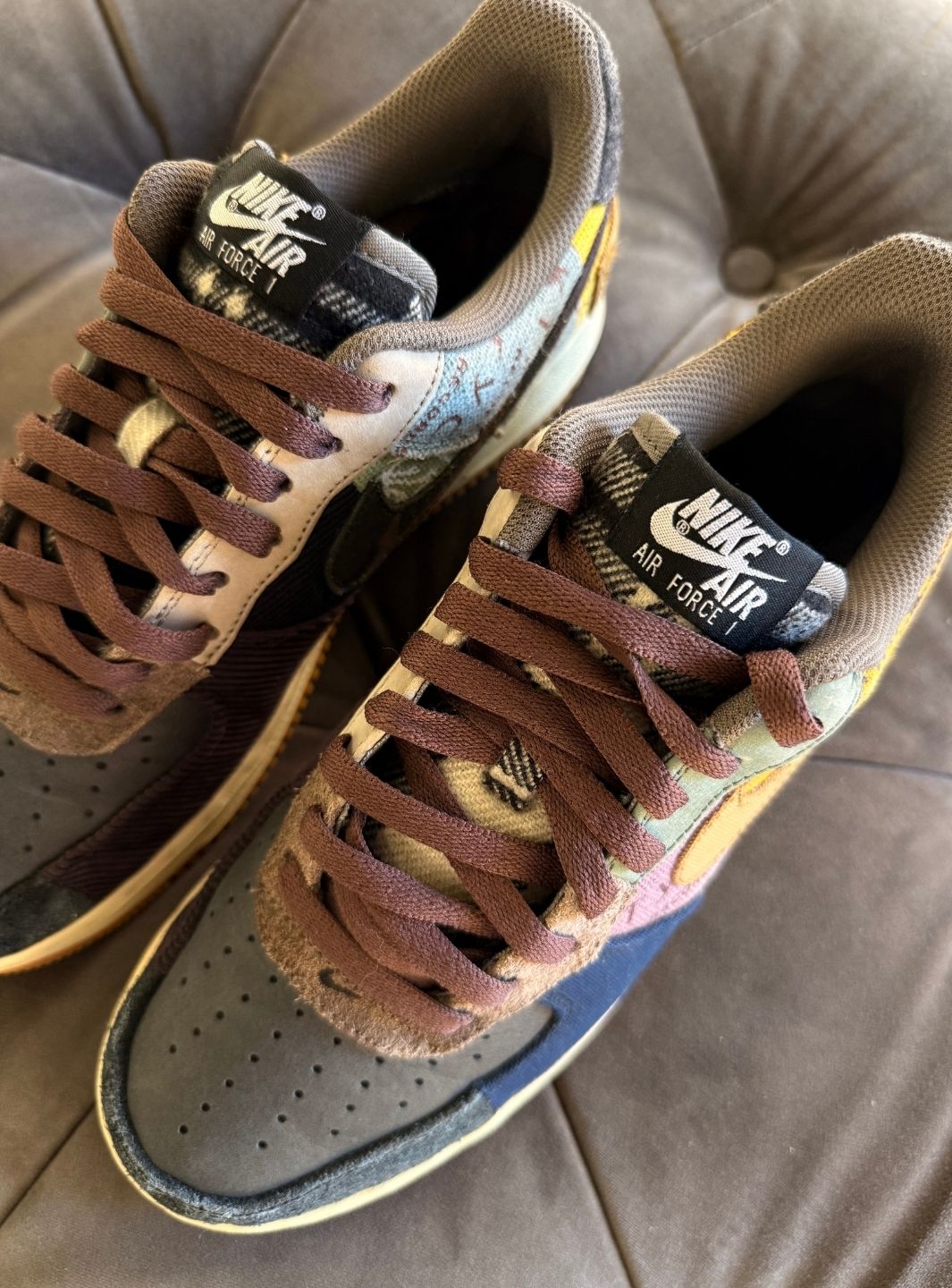 Nike Air Force 1 Low Travis Scott Cactus Jack - Usato 9/10