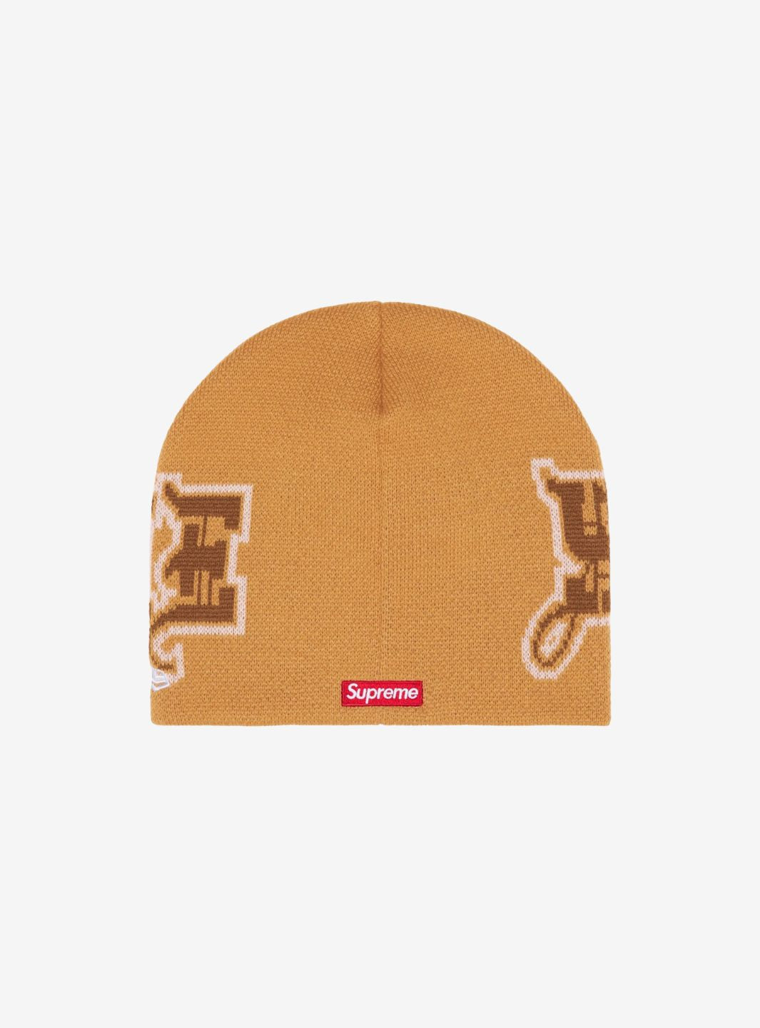 Supreme New Era Outline Beanie Brown | ResellZone