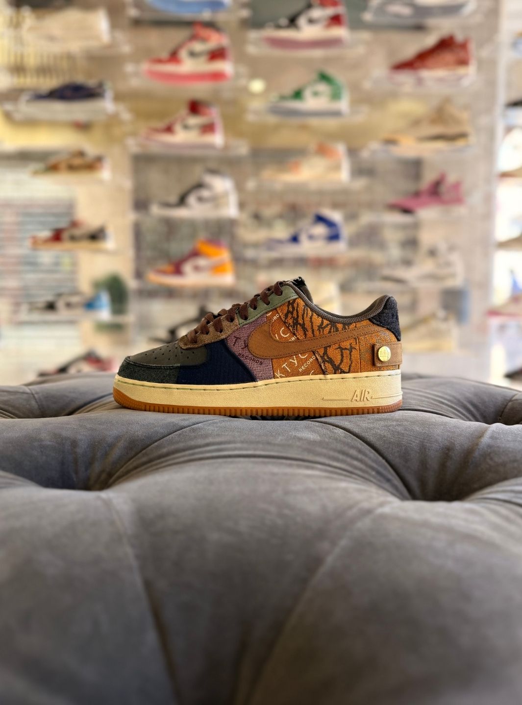 Nike Air Force 1 Low Travis Scott Cactus Jack - Usato 9/10
