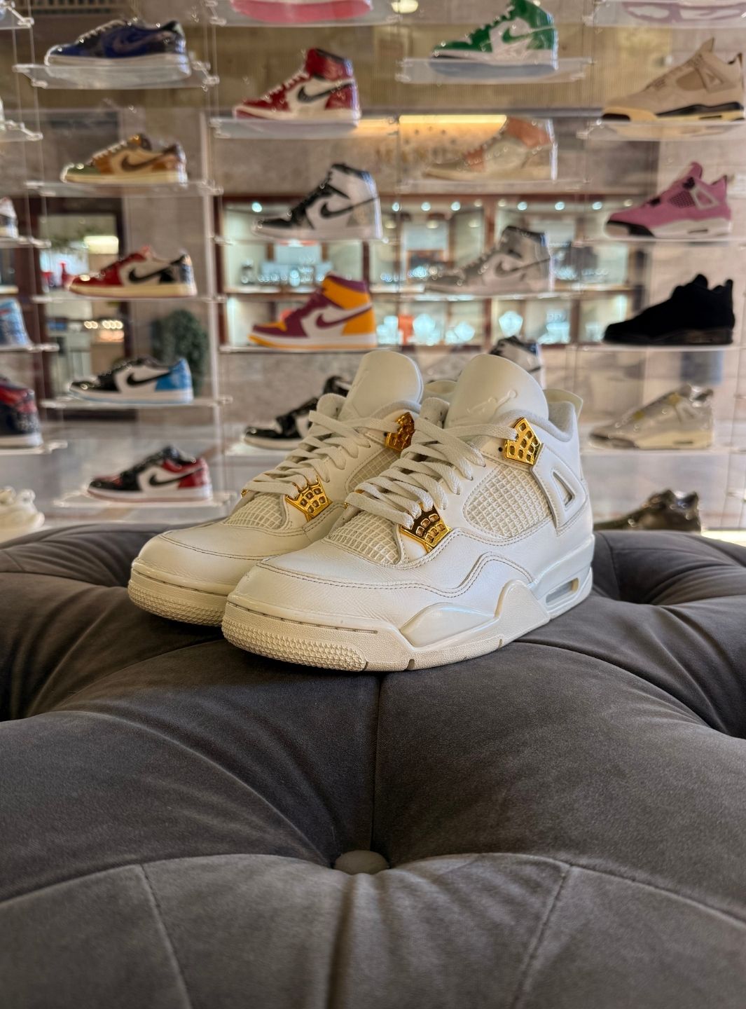 Air Jordan 4 Retro Metallic Gold - Usato 9/10