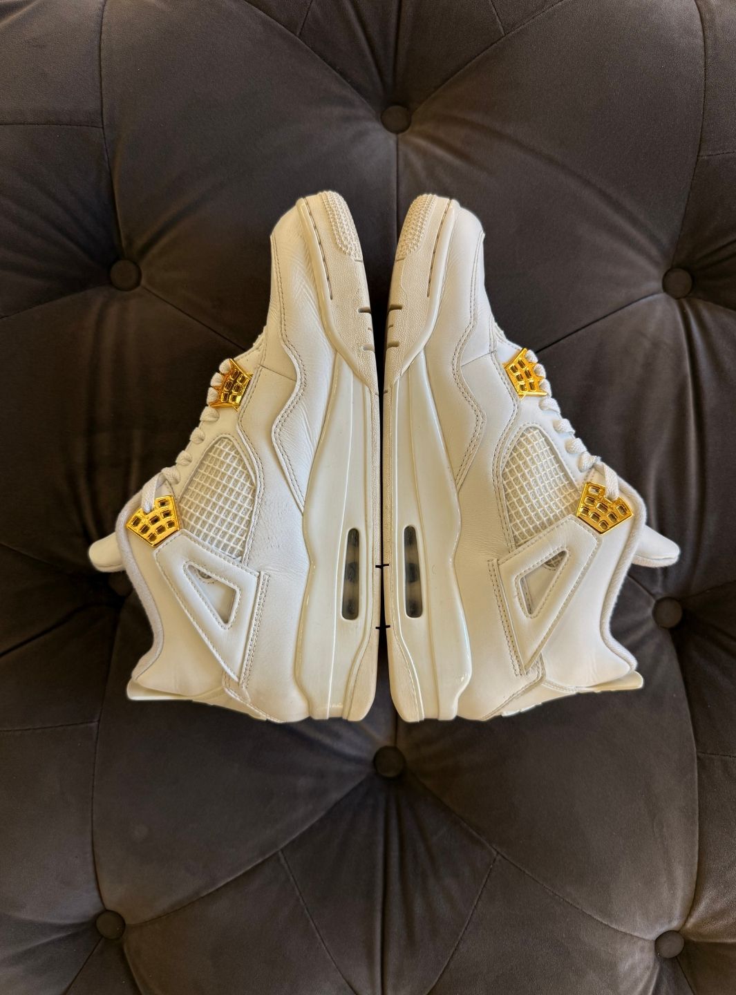 Air Jordan 4 Retro Metallic Gold - Usato 9/10
