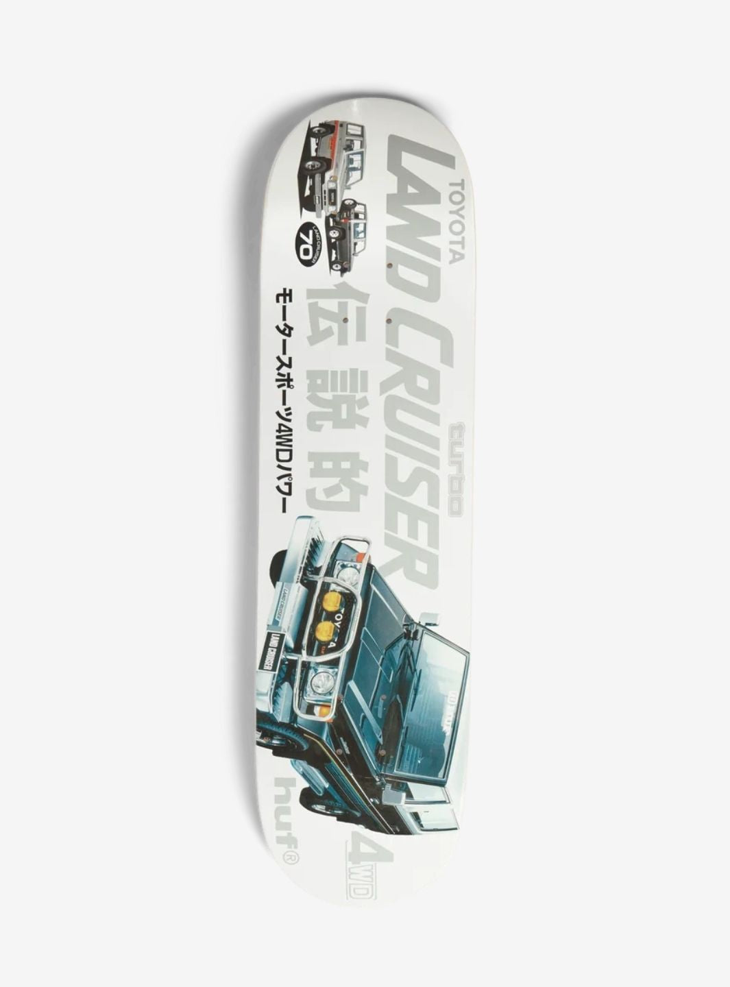 HUF x Toyota Land Cruiser Skateboard Deck Multi