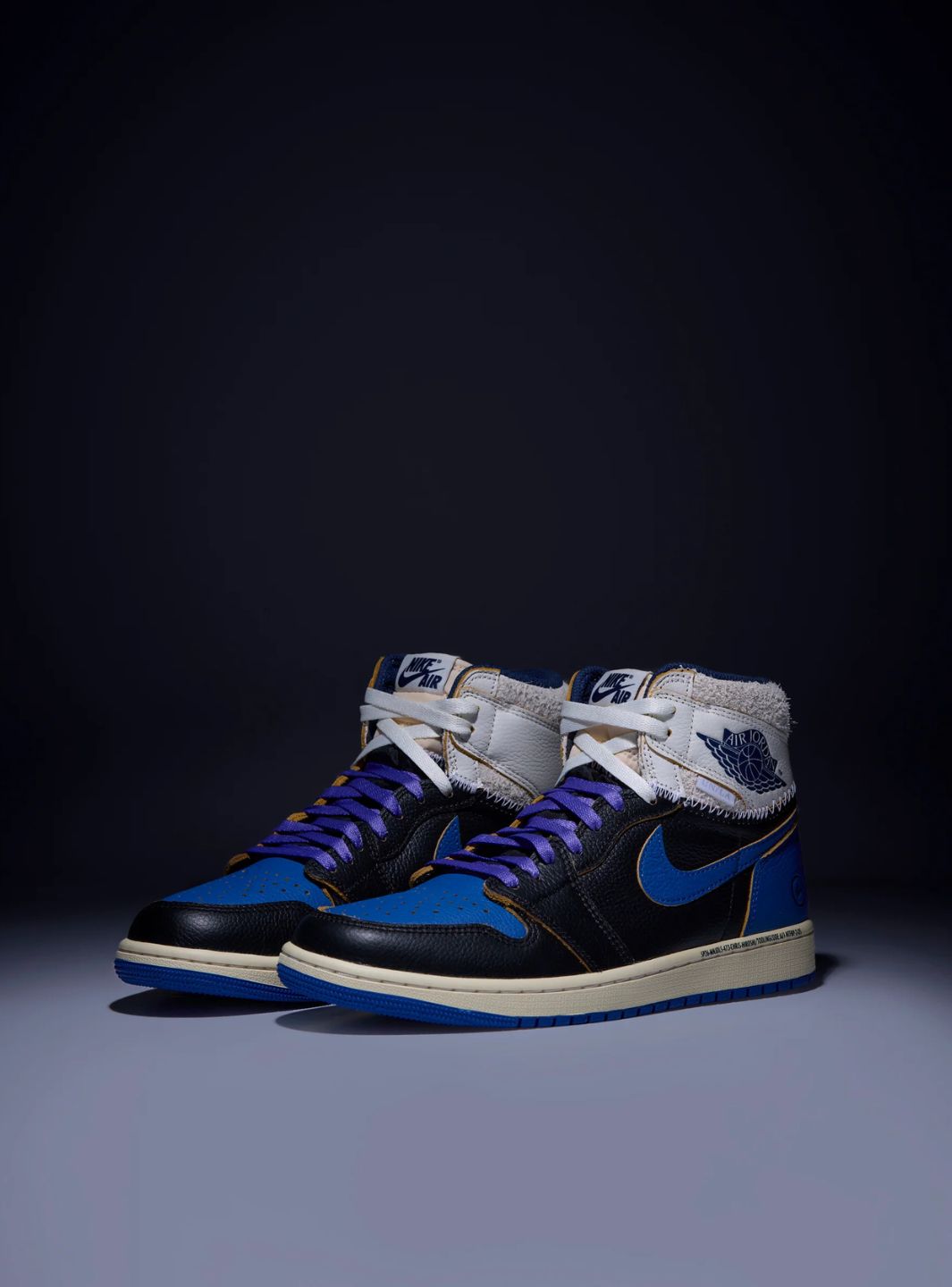 Air Jordan 1 Retro High OG SP Fragment x Union LA Sport Royal