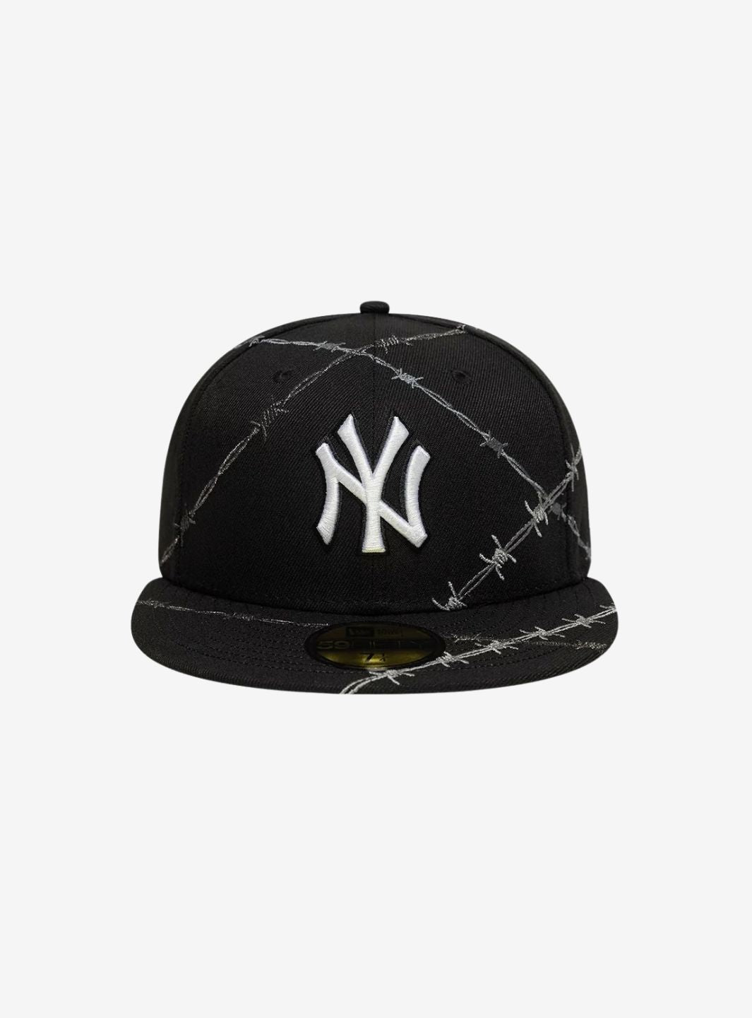 New Era New York Yankees MLB Wire Black 59FIFTY Fitted Cap