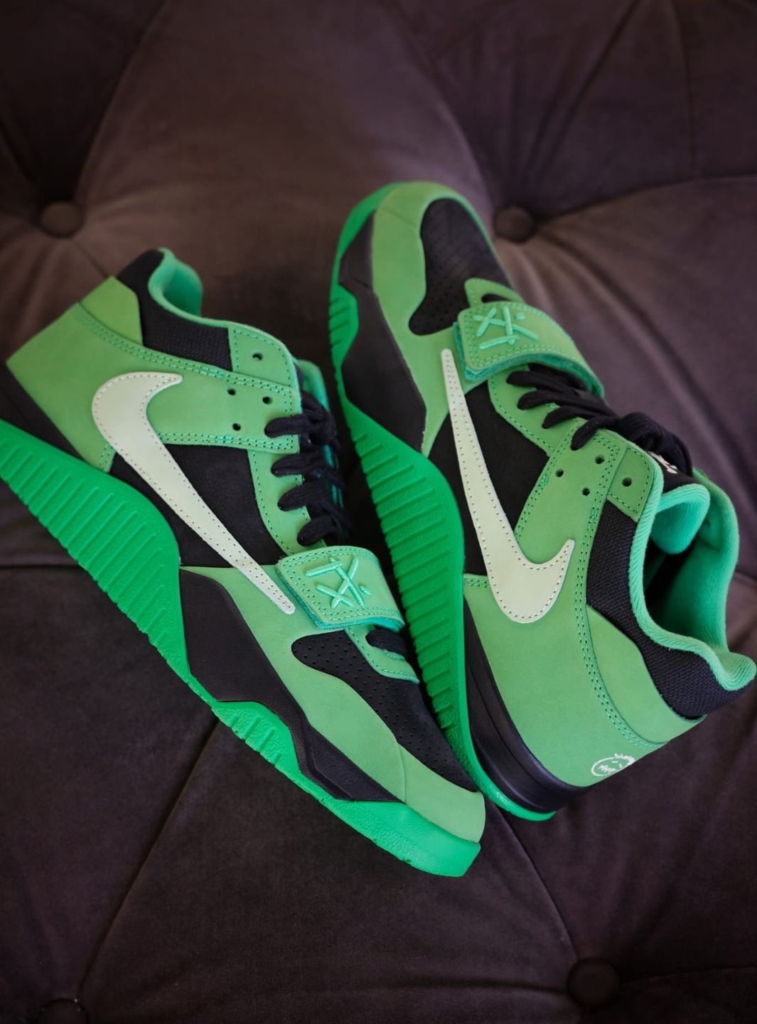 Air Jordan Jumpman Jack TR Travis Scott Green Spark