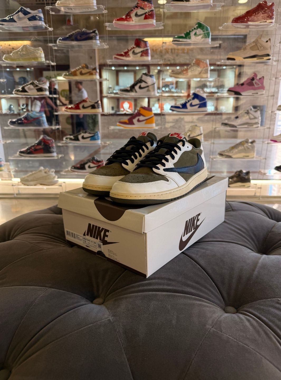 Air Jordan 1 Retro Low OG SP Travis Scott Reverse Olive - Usato 9/10