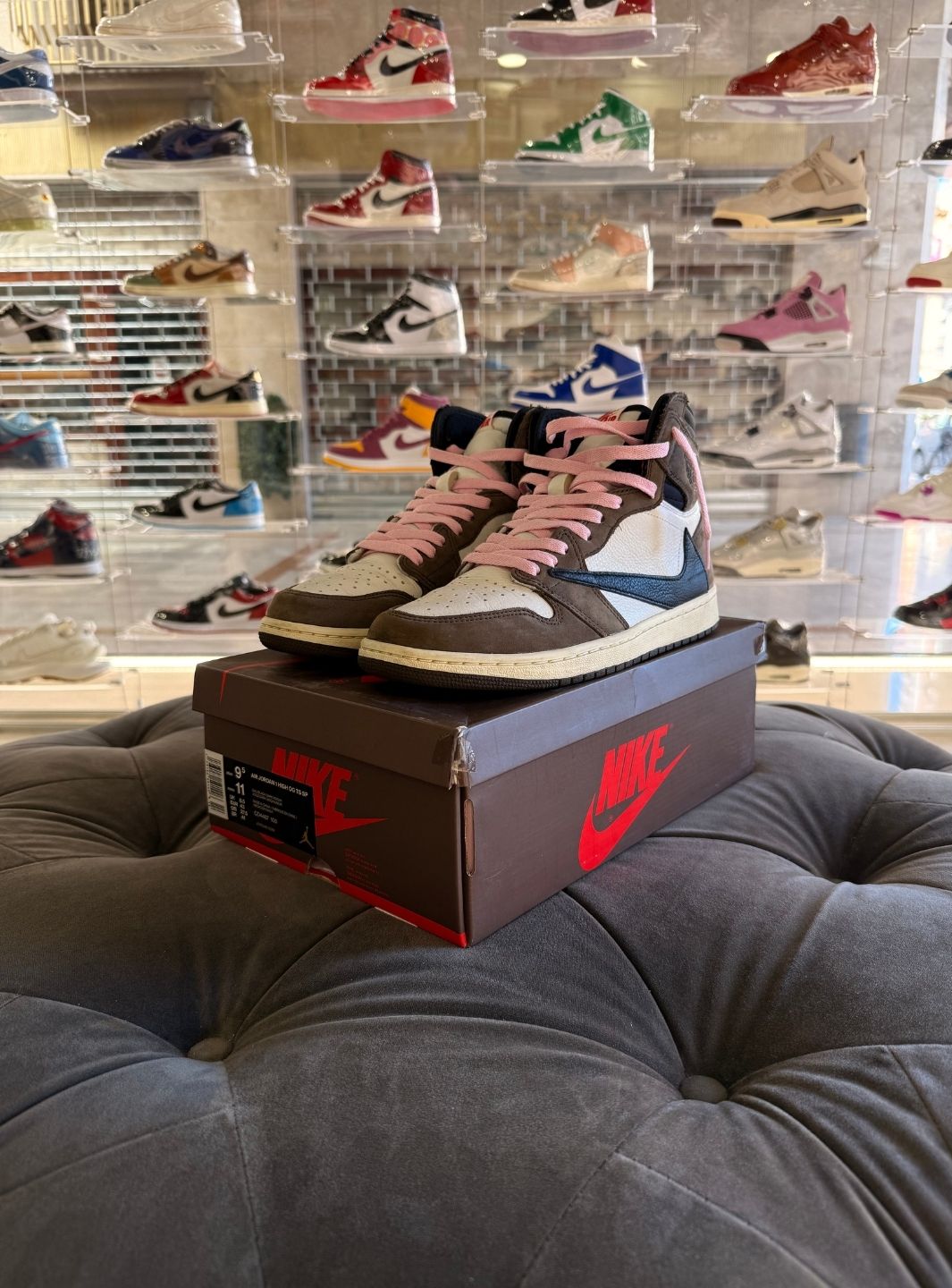 Air Jordan 1 Retro High OG SP Travis Scott Mocha - Usato 9/10