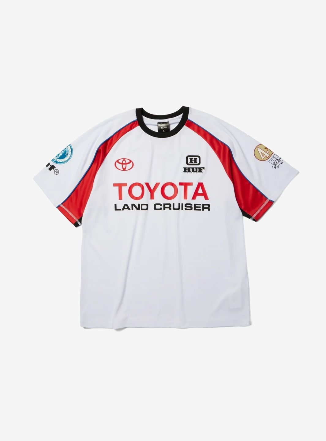 HUF x Toyota Land Cruiser Rally Jersey White