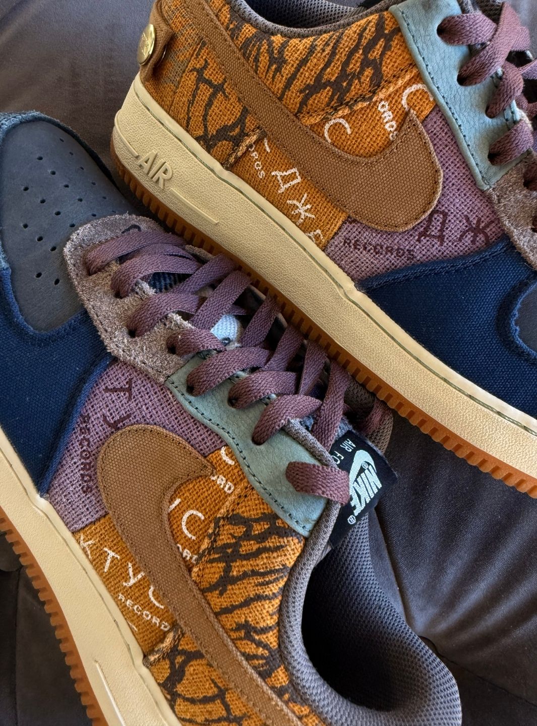 Nike Air Force 1 Low Travis Scott Cactus Jack - Usato 9/10