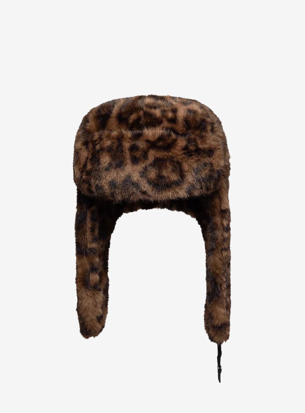 New Era Leo Faux Fur Marrone Scuro Trapper Hat