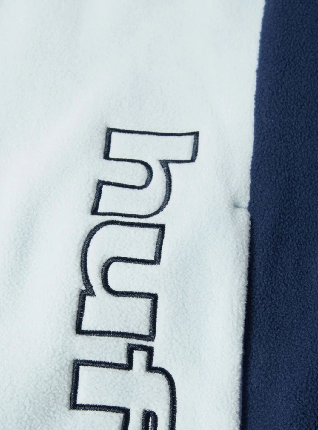 HUF Basecamp Quarter-Zip Polar Fleece Sky Blue
