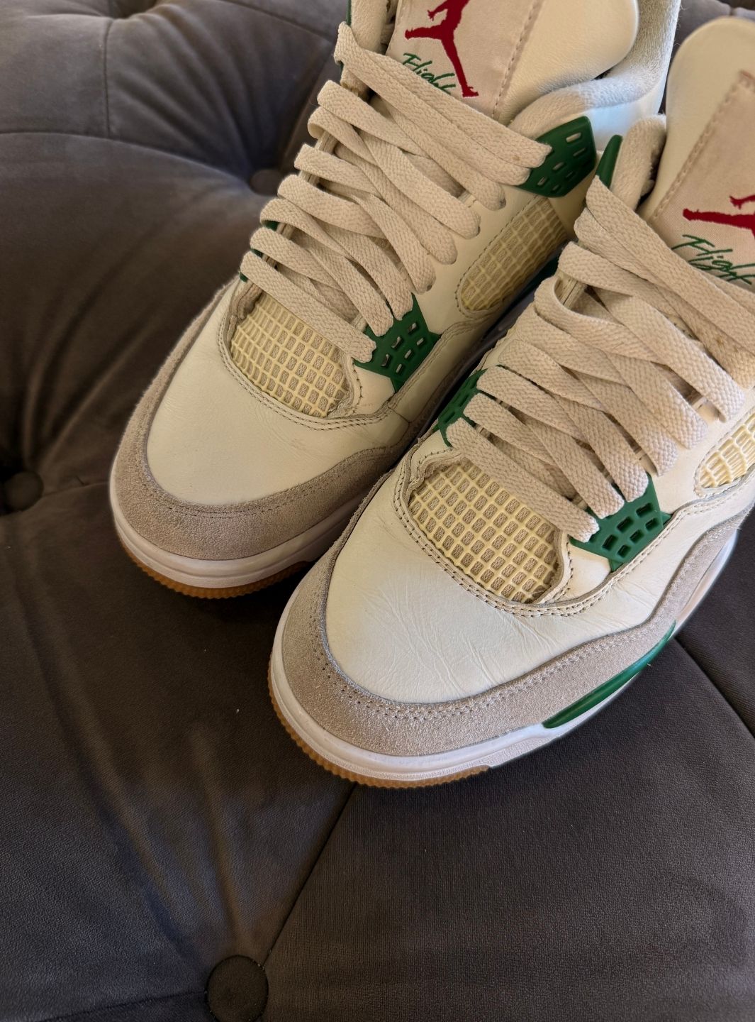 Air Jordan 4 Retro SB Pine Green - Usato 9/10