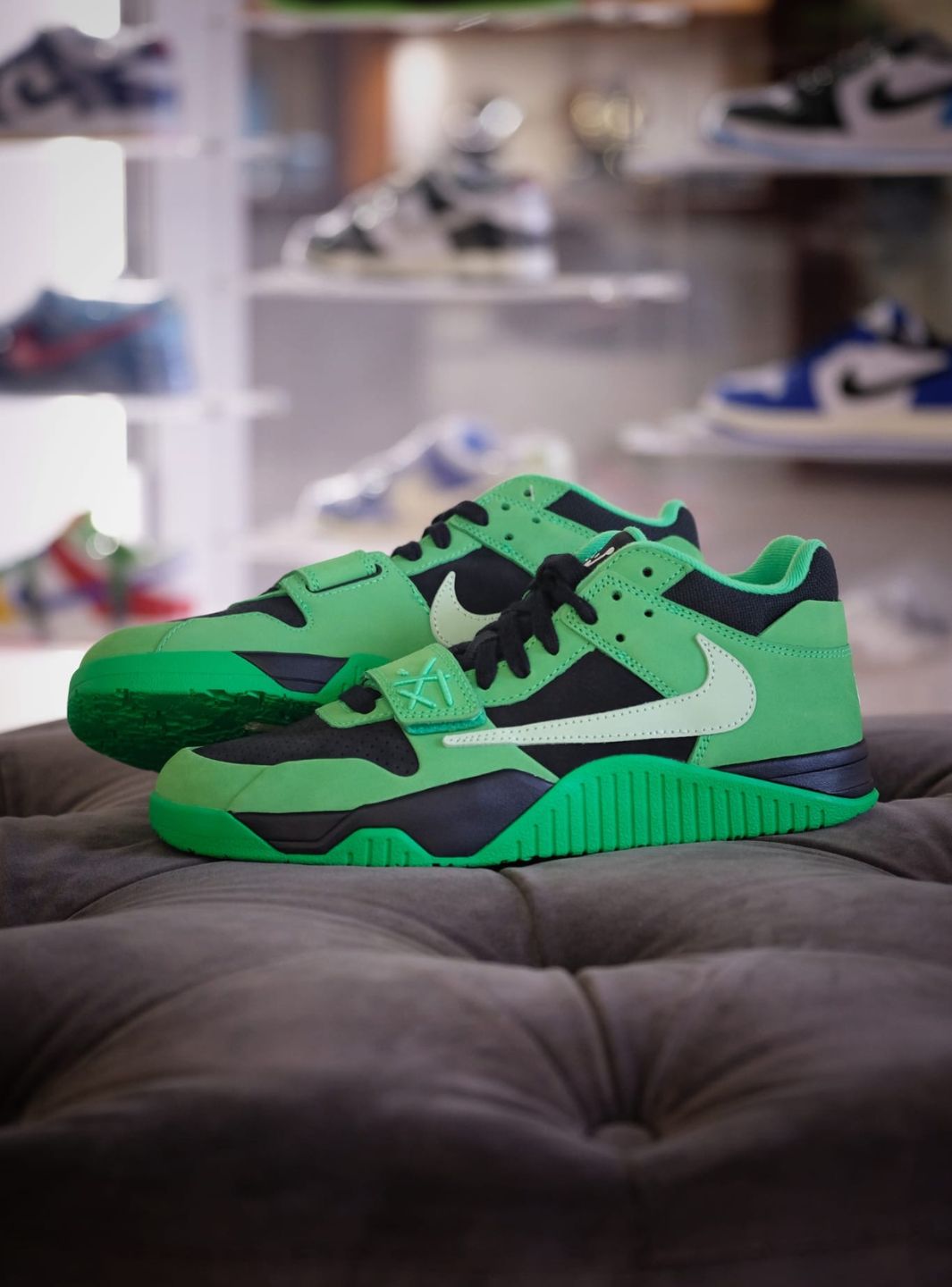 Air Jordan Jumpman Jack TR Travis Scott Green Spark