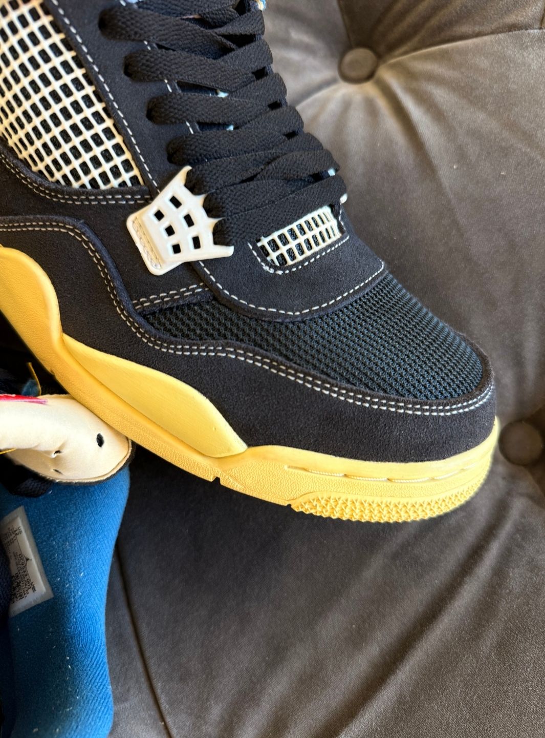 Air Jordan 4 Retro Union Off Noir - Usato 9.5/10