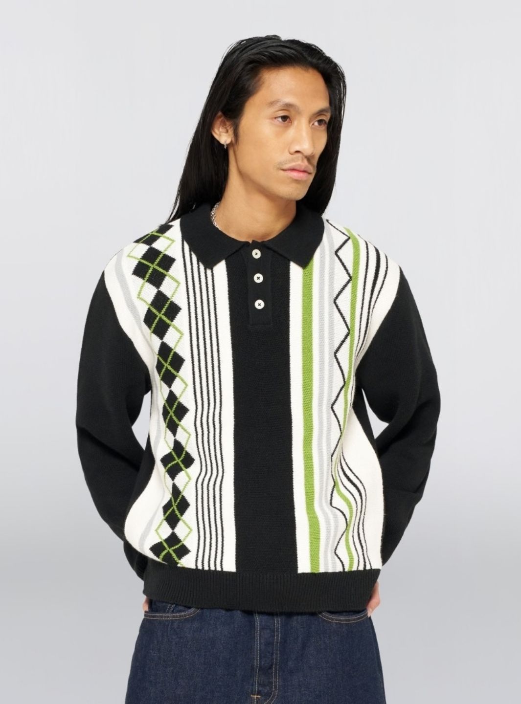 EDWIN Tulla Pollo Knit Black