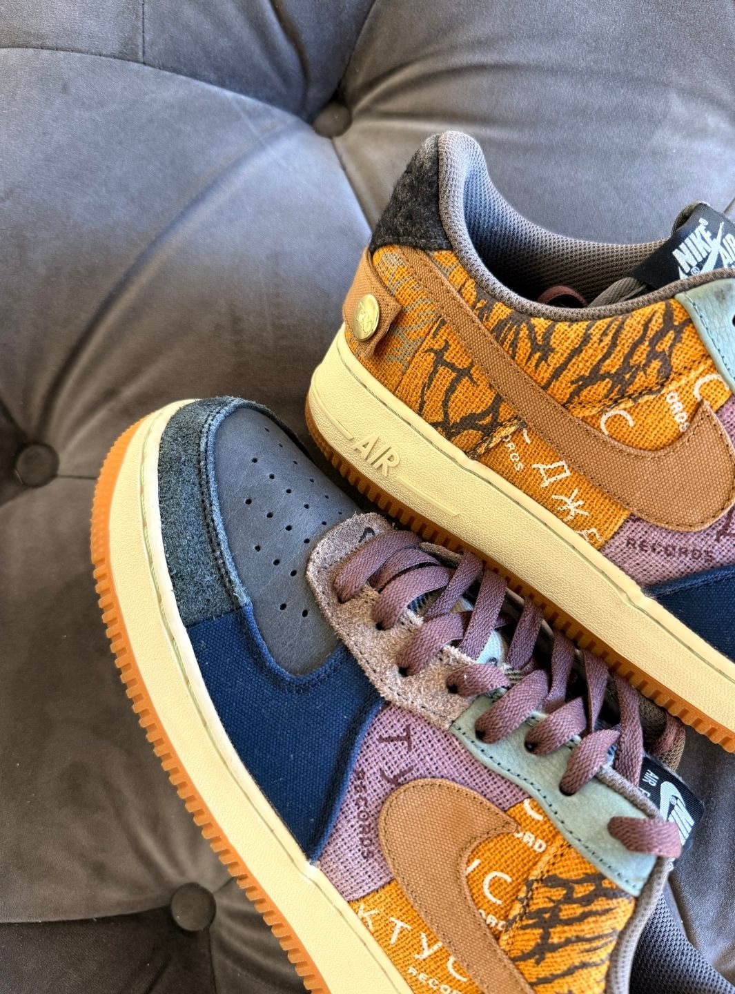 Nike Air Force 1 Low Travis Scott Cactus Jack - Usato 9/10