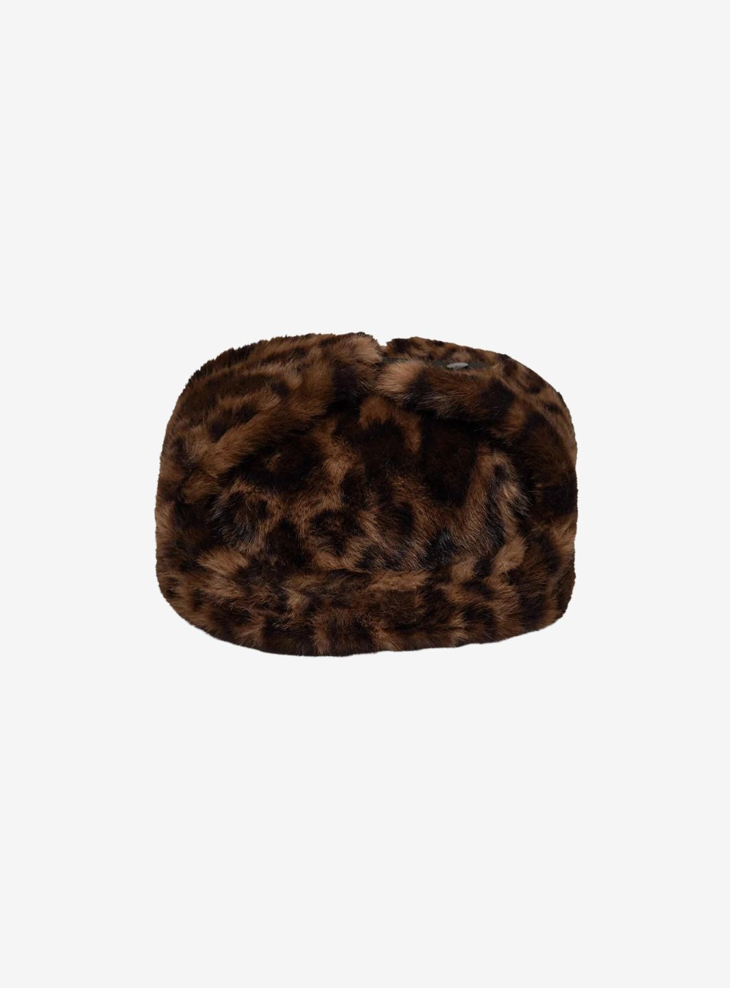 New Era Leo Faux Fur Marrone Scuro Trapper Hat