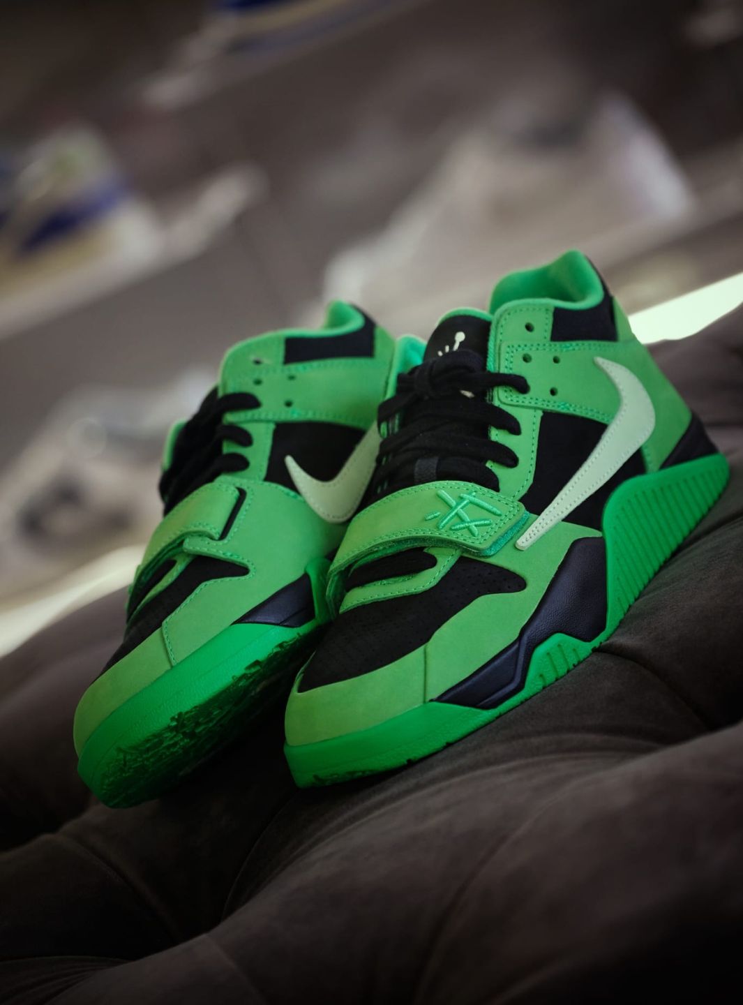 Air Jordan Jumpman Jack TR Travis Scott Green Spark
