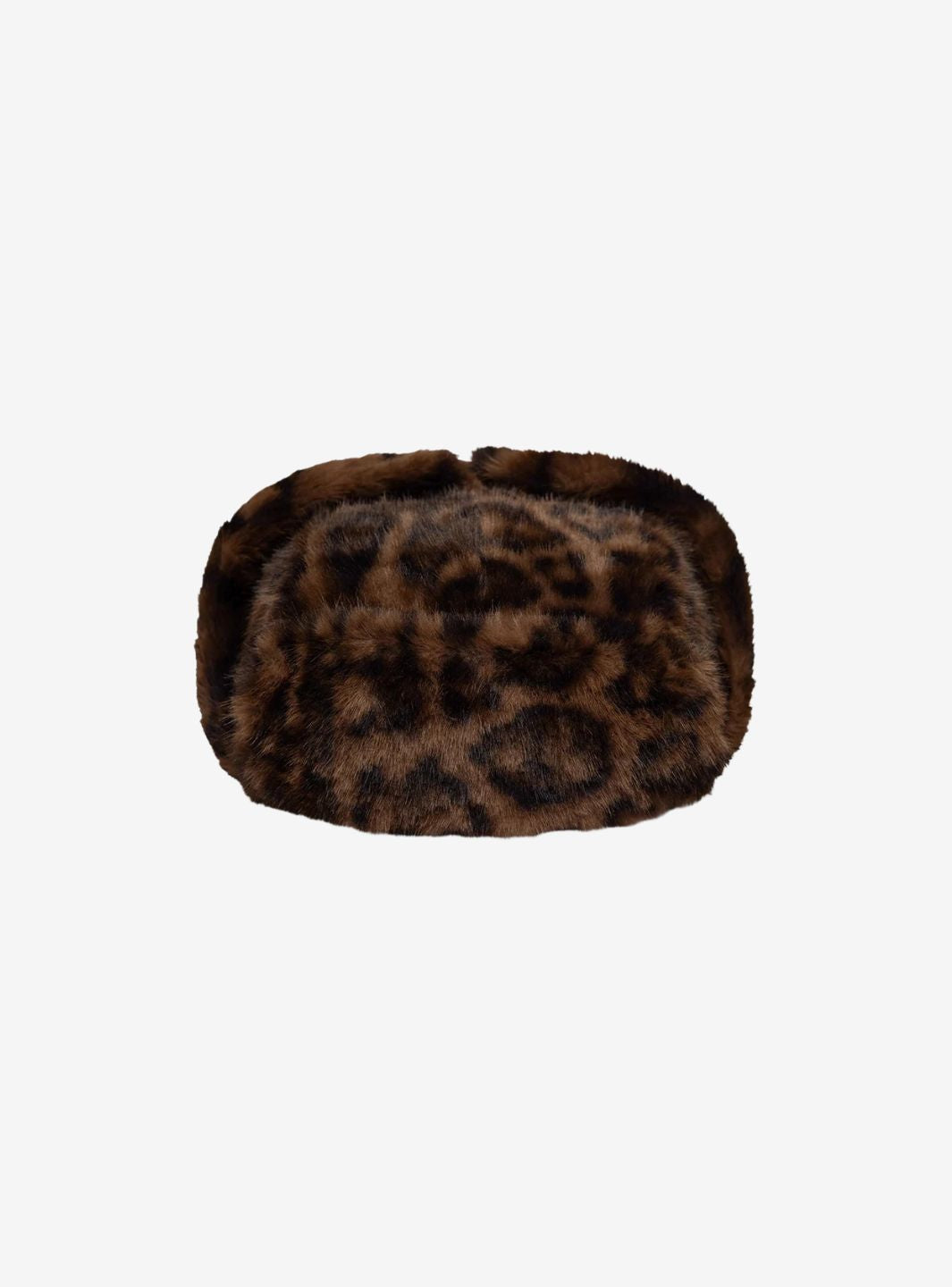 New Era Leo Faux Fur Marrone Scuro Trapper Hat
