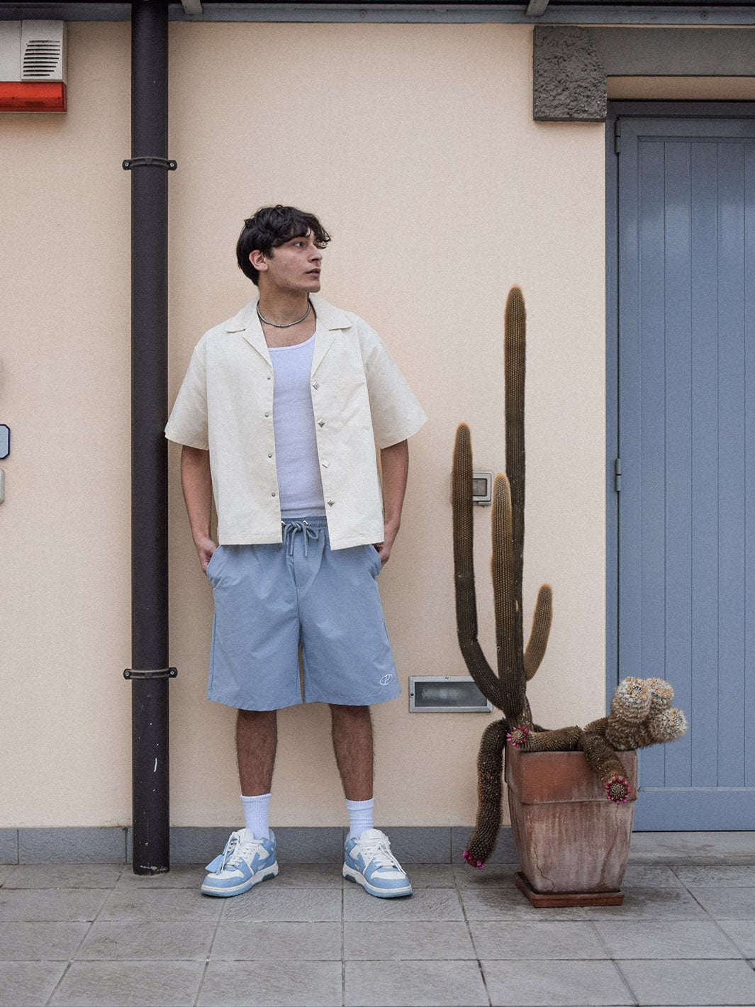Pantalón Bowling Shirt Cream