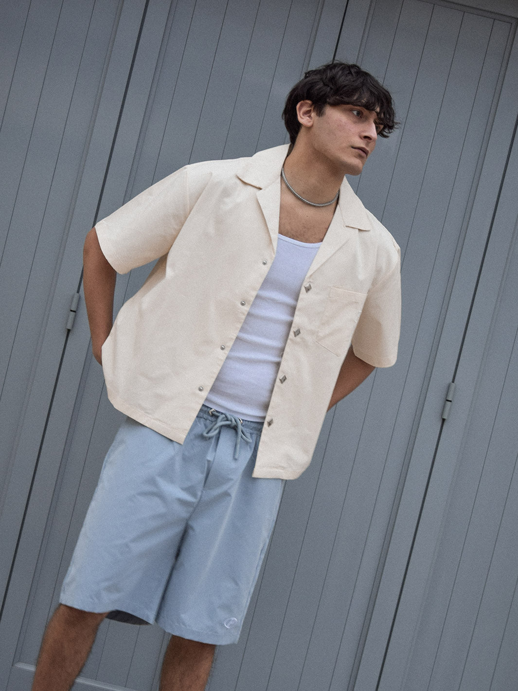 Pantalón Bowling Shirt Cream