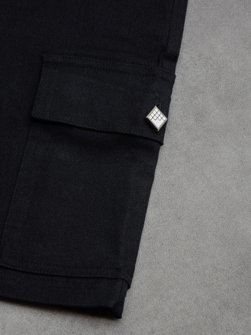 Pantalón Cargo Shorts Black