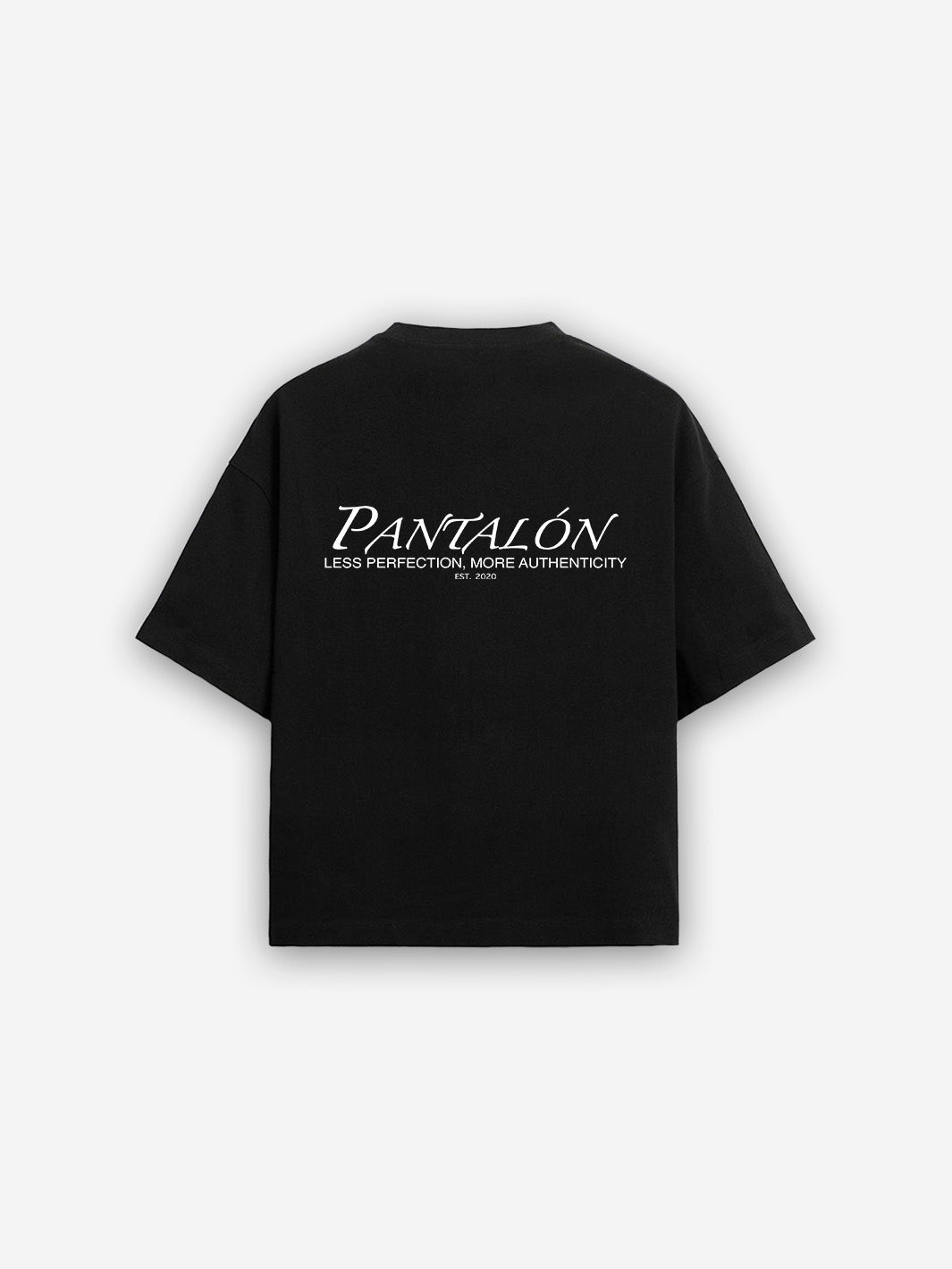 Pantalón Less Perfection More Authencity T-Shirt Black | ResellZone