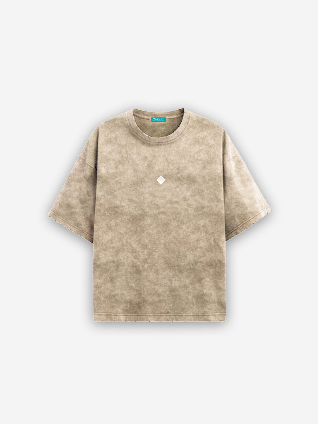 Pantalón Distressed Stone Washed T-Shirt Sand | ResellZone