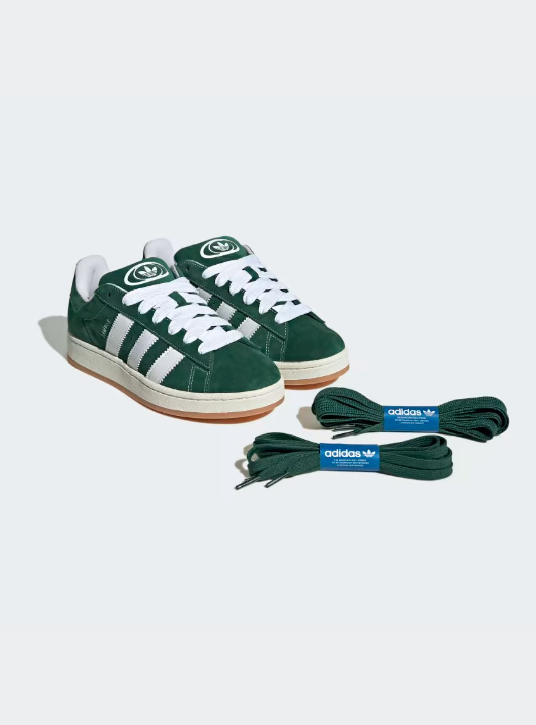 Adidas Campus 00s Dark Green Cloud White - H03472 | ResellZone