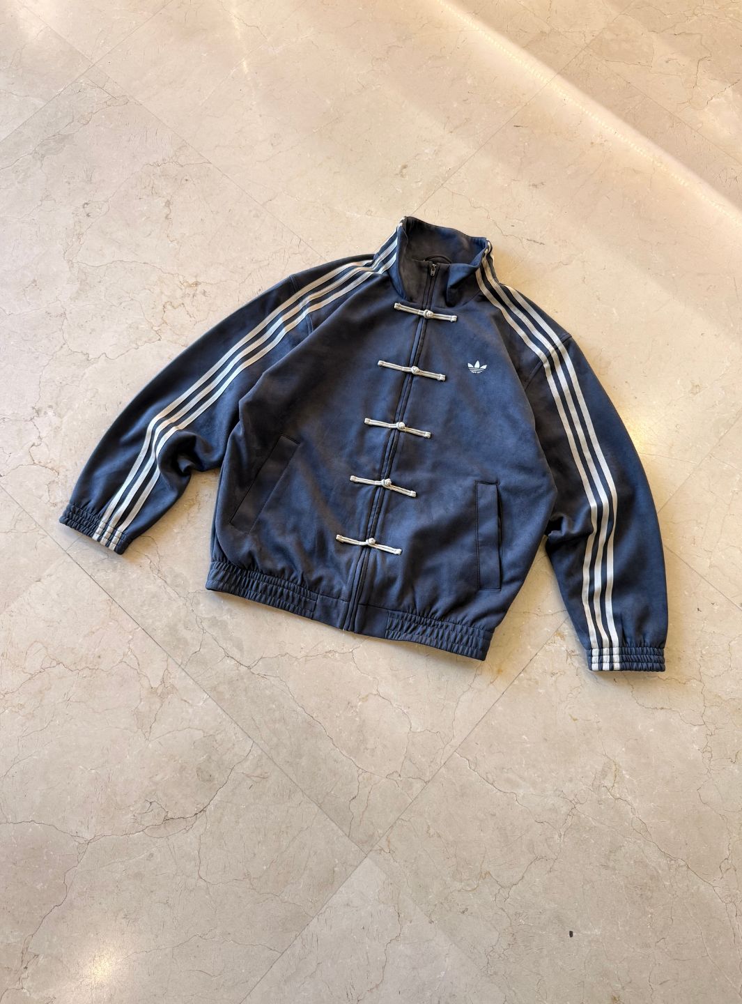 Adidas CTT Chinese Track Top 3.1 Gender Neutral Jacket Dark Grey (Asia Sizing) - KR0295 | ResellZone