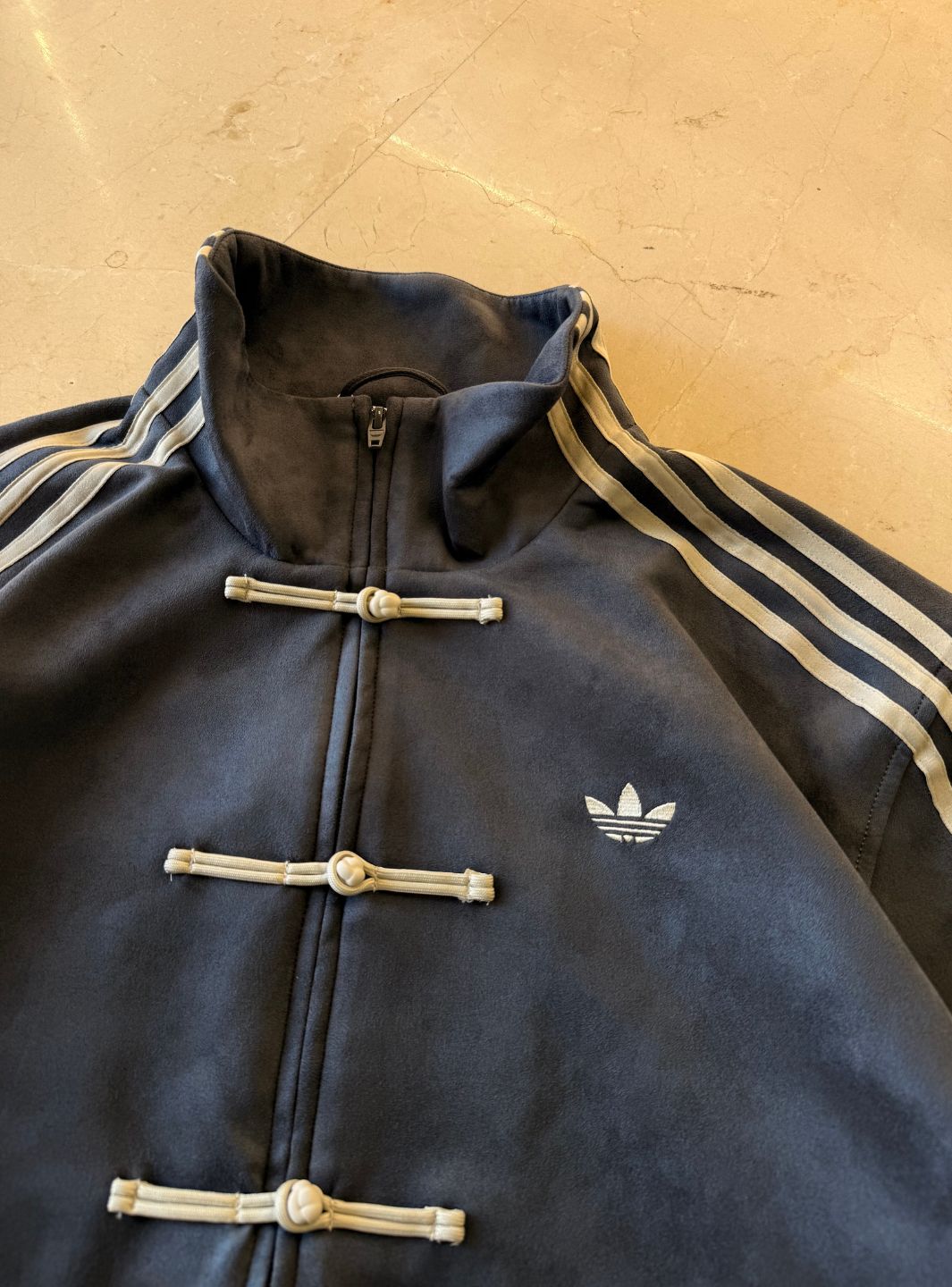 Adidas CTT Chinese Track Top 3.1 Gender Neutral Jacket Dark Grey (Asia Sizing) - KR0295 | ResellZone