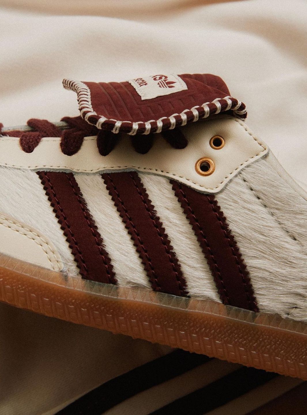 Adidas Samba Nylon Tonal Wales Bonner Cream White - IE0586 | ResellZone