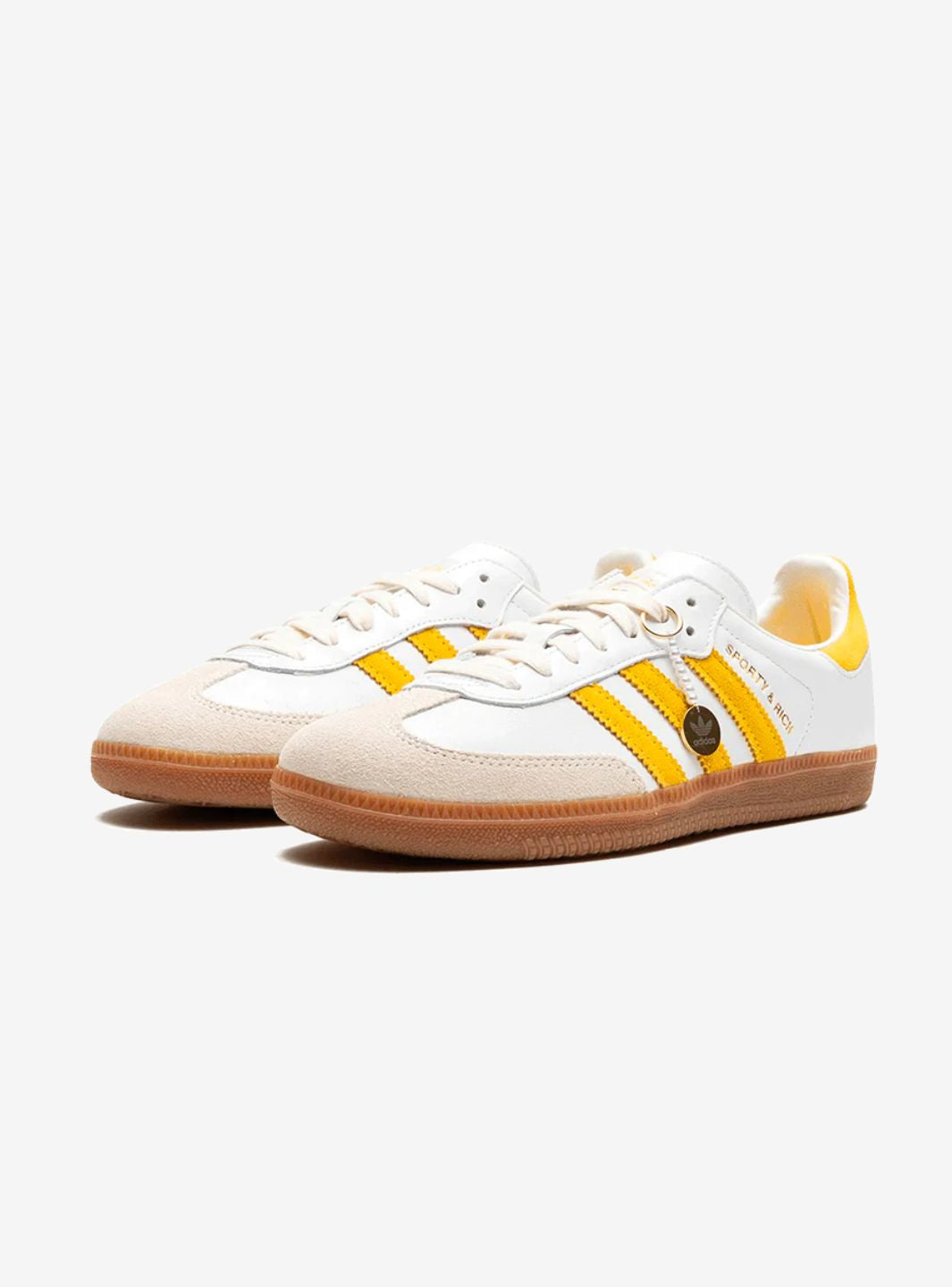 Adidas Samba Sporty & Rich White Bold Gold - IF5661 | ResellZone