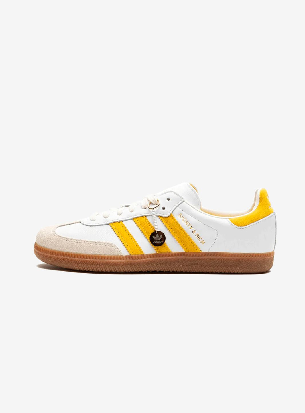 Adidas Samba Sporty & Rich White Bold Gold - IF5661 | ResellZone