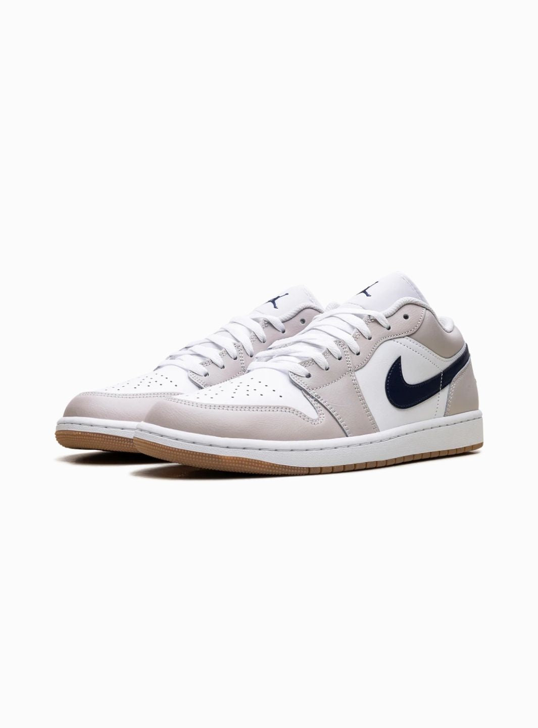 Air Jordan 1 Low Midnight Navy Neutral Grey - 553558-146 | ResellZone