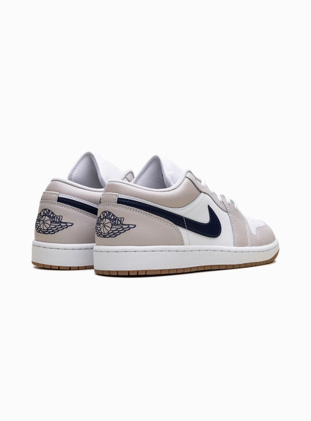 Air Jordan 1 Low Midnight Navy Neutral Grey - 553558-146 | ResellZone