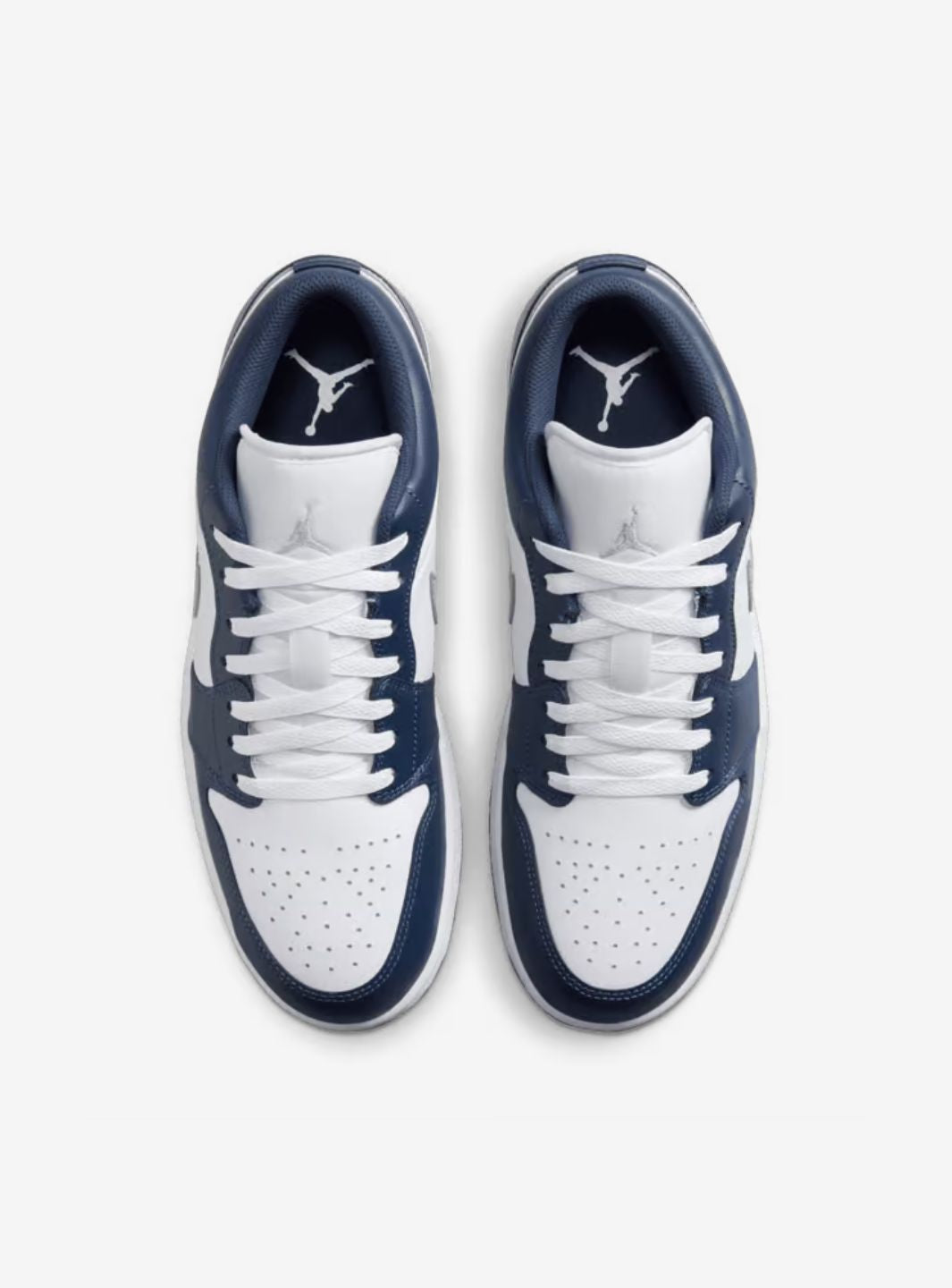 Air Jordan 1 Low Midnight Navy Wolf Grey - 553560-141 | ResellZone