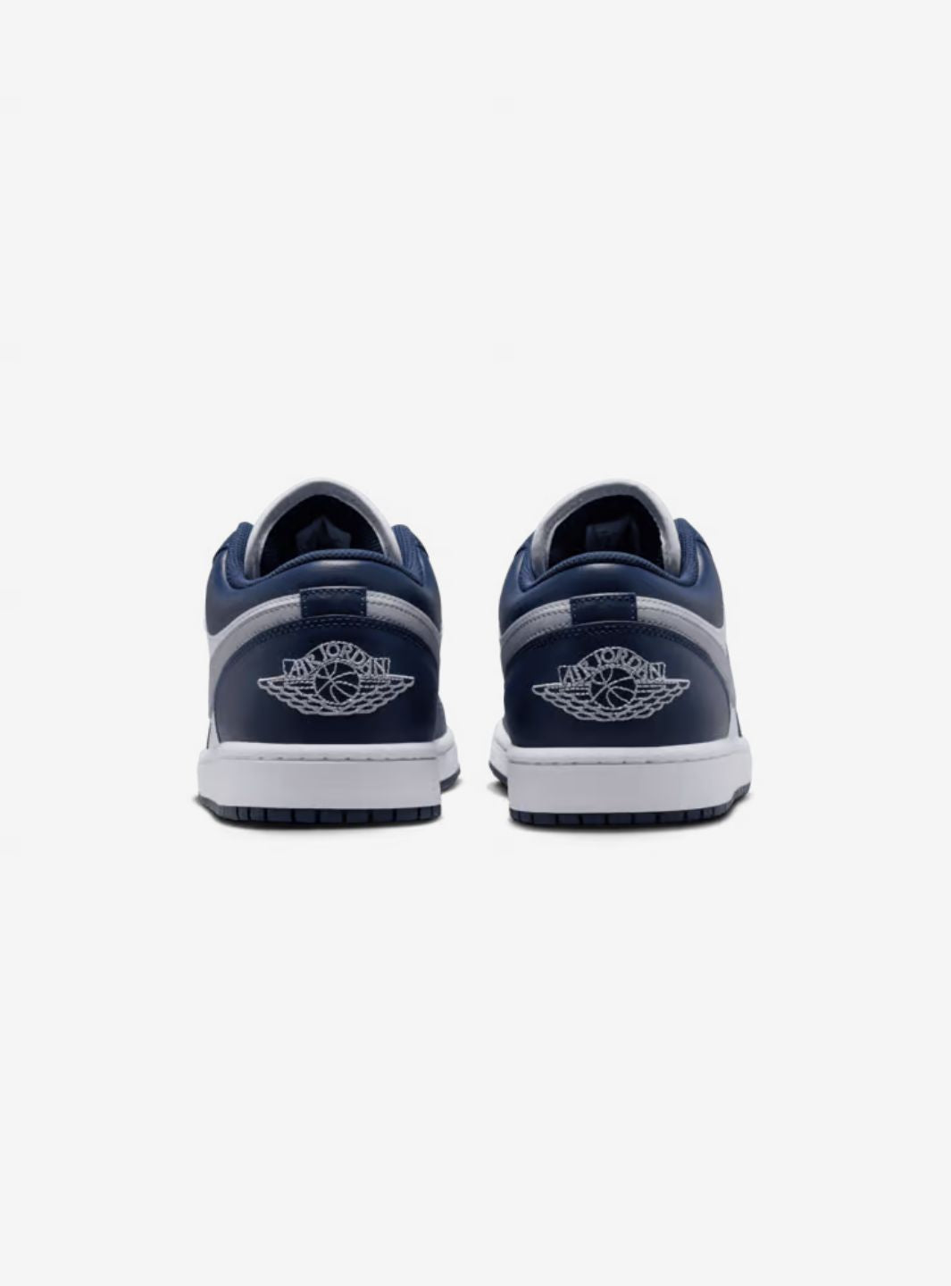 Air Jordan 1 Low Midnight Navy Wolf Grey - 553560-141 | ResellZone
