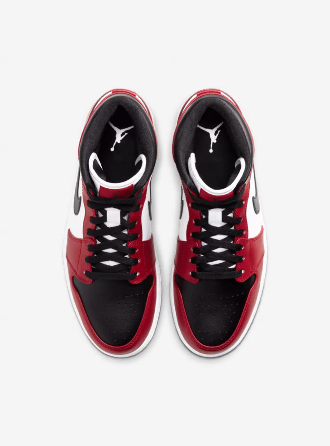Air Jordan 1 Mid Chicago Black Toe - 554725-069 | ResellZone