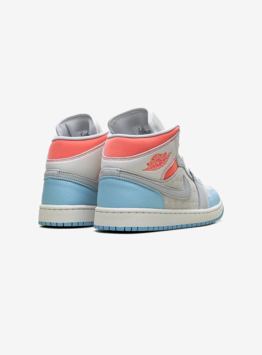 Air Jordan 1 Mid Sail Hot Lava Blue Chill - IM7420-133 | ResellZone