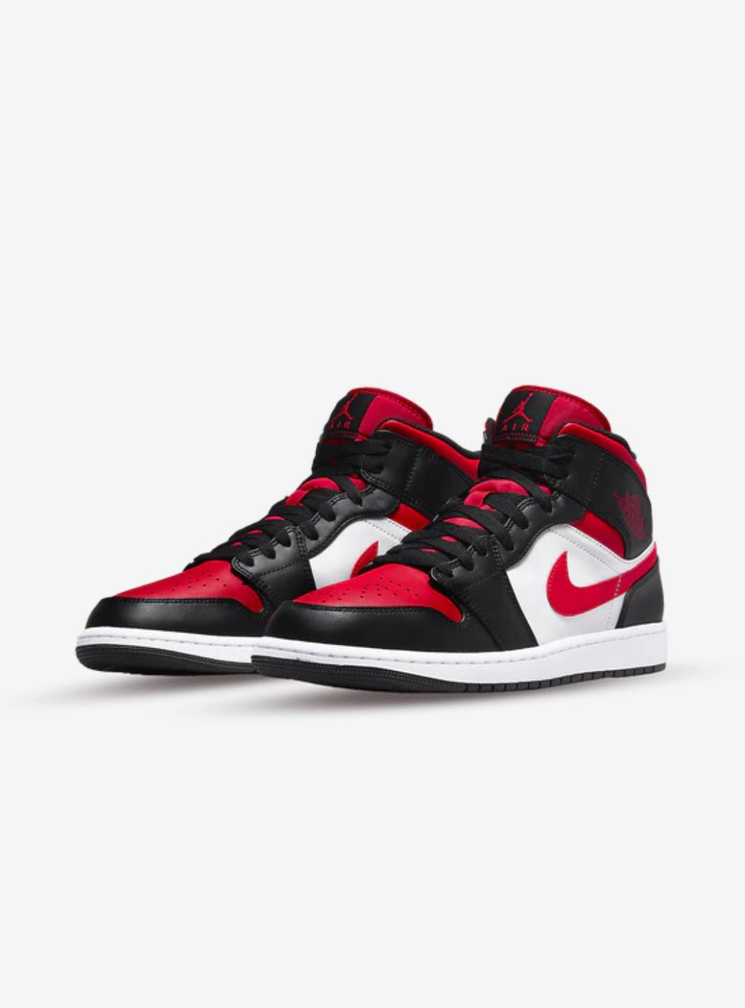 Air Jordan 1 Mid White Black Red (2022) - 554724-079 | ResellZone