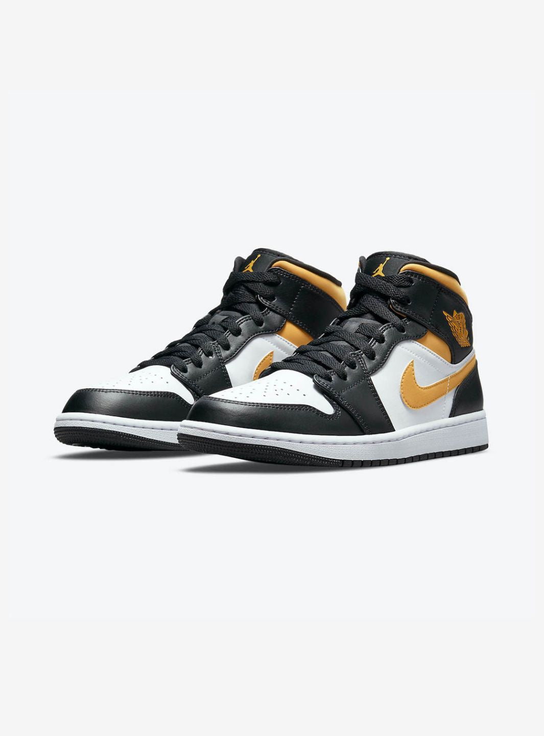 Air Jordan 1 Mid White Pollen Black - 554724-177 | ResellZone