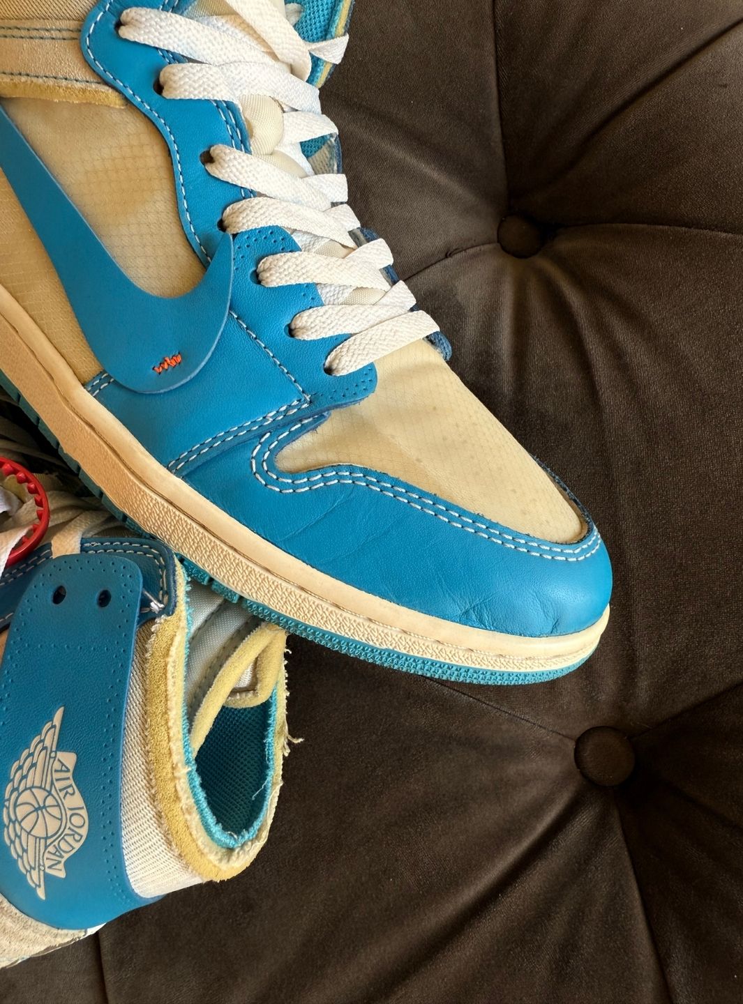 Air Jordan 1 Retro High Off-White University Blue - Sneakers Usate | ResellZone