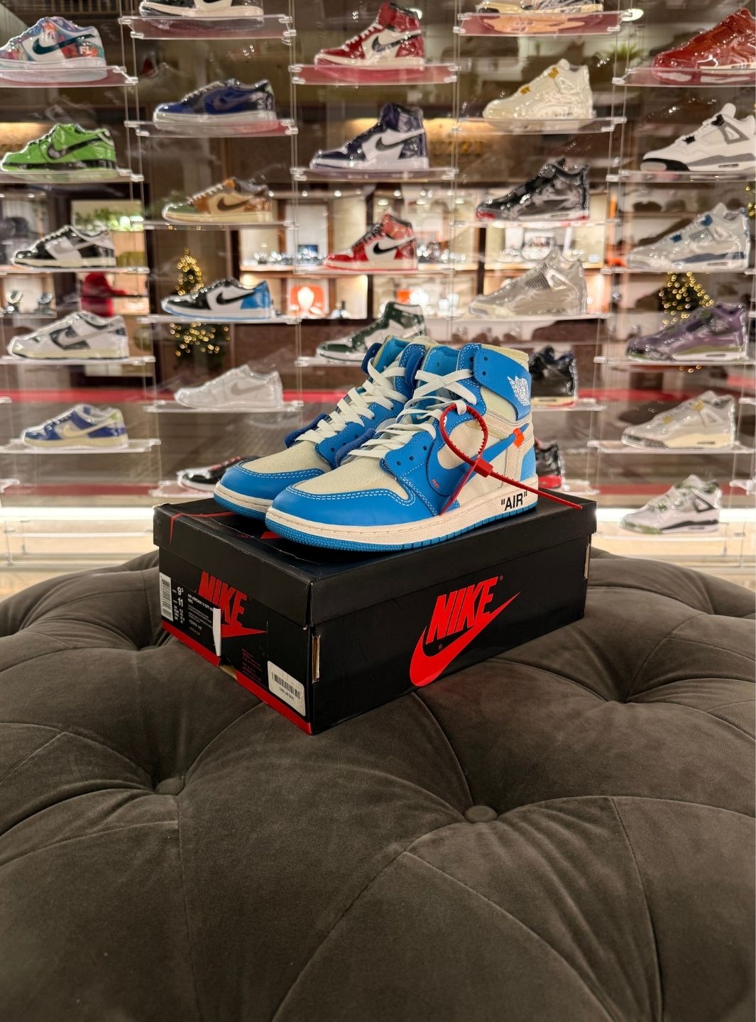 Air Jordan 1 Retro High Off-White University Blue - Sneakers Usate | ResellZone
